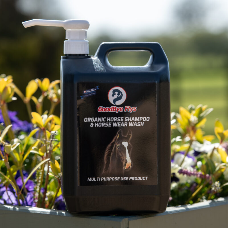 Goodbye Flys 5 Litre Organic Horse Shampoo and Horse Wear Wash and Horse Wear Wash